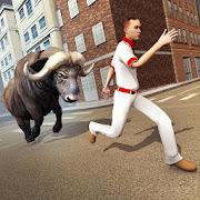 Angry Bull Wild Attack City Revenge