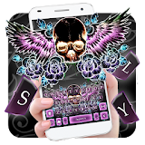Skull Wing Tattoo Keyboard Theme icon