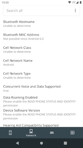 Device Info Screen 2