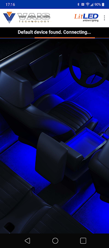 Android application LitLED ambient lighting screenshort
