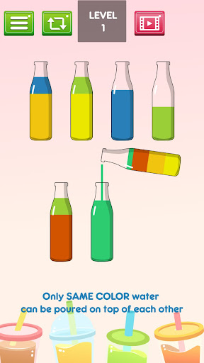 Water sort Puzzle Screen 3