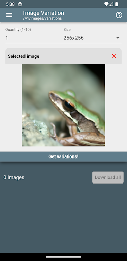 Android application Demux screenshort