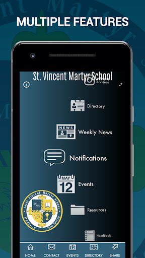 St. Vincent Martyr School Screen 2