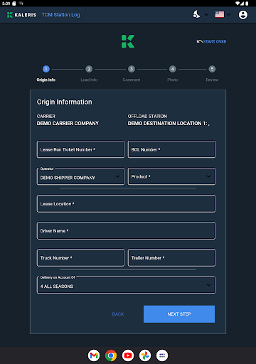 Electronic Station Log