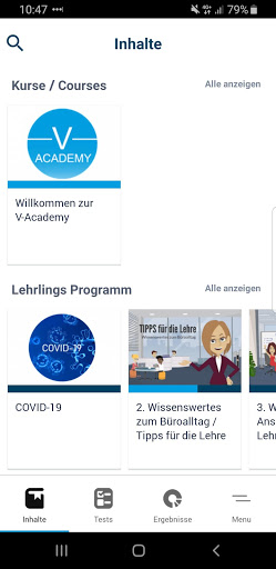 Mobile Learning Screen 3