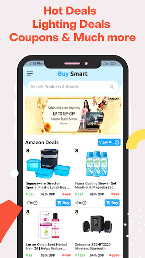 Android application Buy Smart - Shopping Deals screenshort