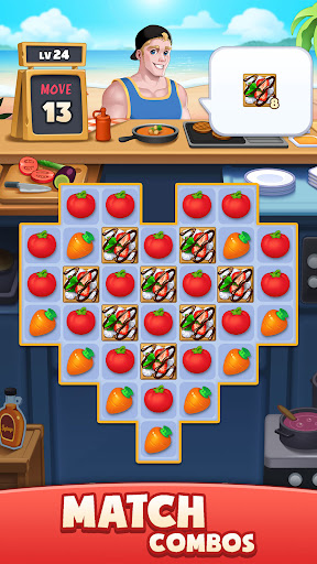 Chef Match: Food truck match 3 androidhappy screenshots 1