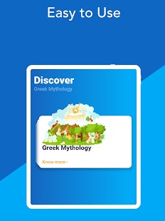 Screenshot Griekse mythologie voor kinderen