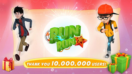 Android application Run Run 3D: Running Game screenshort