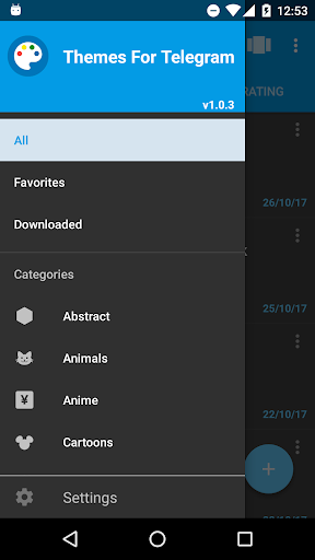 Themes for Telegram 1.2.7 Screenshots 2