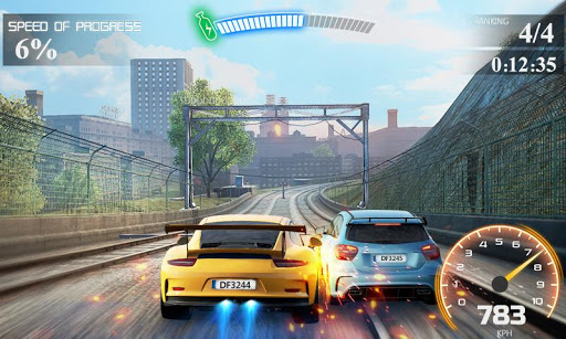 Racing In Car Driver