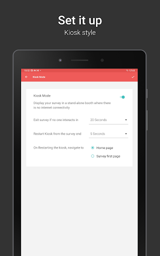 Screenshot of Zoho Survey - Offline Survey