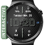 Cover Image of Unduh Chrome Leather HD Watch Face  APK
