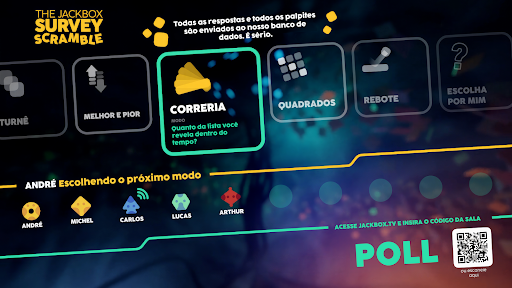 Visualização do aplicativo