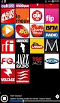 screenshot of Radios France