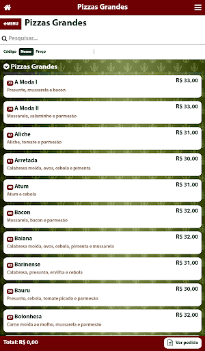 Alpes Pizzaria Screenshot