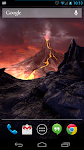 screenshot of Volcano 3D Live Wallpaper