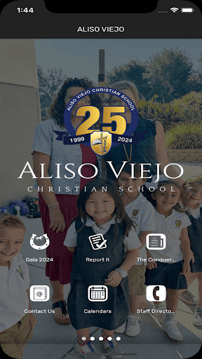 Android application Aliso Viejo Christian School screenshort