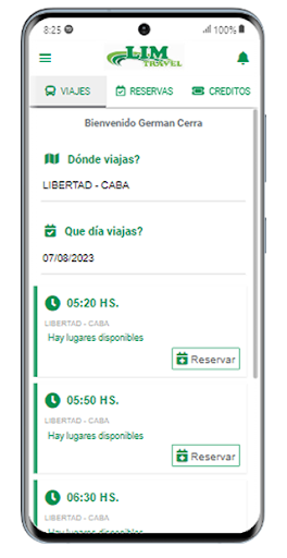 LIM Travel Screen 3