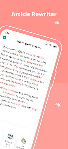 Article Rewriter - Rewrite Ai Screen 2
