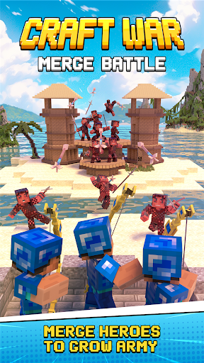 Android application Craft War: Merge Battle screenshort