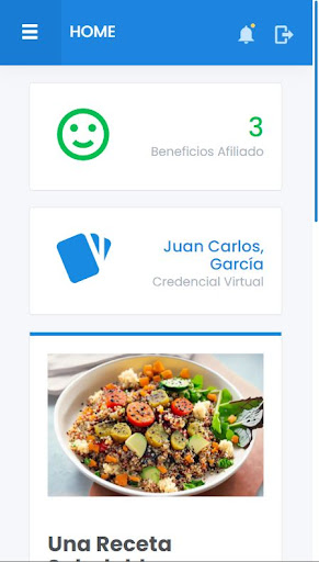 Recursos S.A. Screen 2