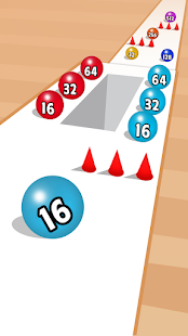 Ball Game Fun Race Run 2048 3D Varies with device APK screenshots 8