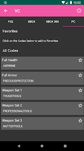 Imágen 6 Cheat Codes for Games (Console android