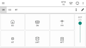 KeyPad MIDI Controller screenshot