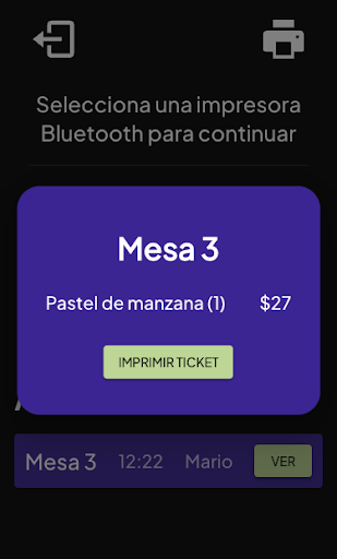 Cafeel Tickets Screen 2