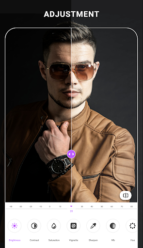 Android application Eleor - Photo Editor & Filters screenshort