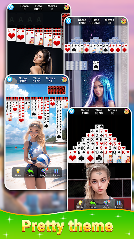 Solitaire Collection Girls MOD APK 01