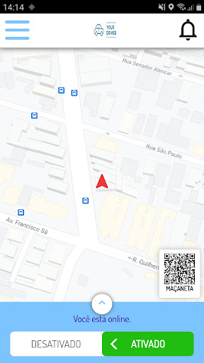 Android application YOUR DRIVER - MOTORISTA screenshort