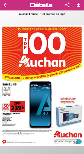 Auchan Catalogue France Screen 3