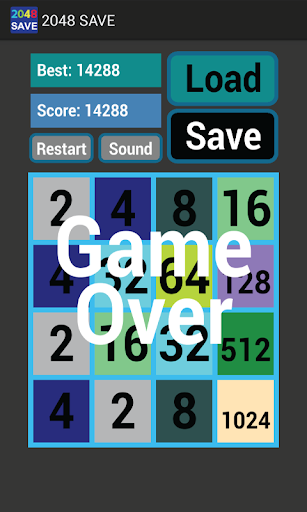 2048 SAVE Screen 3