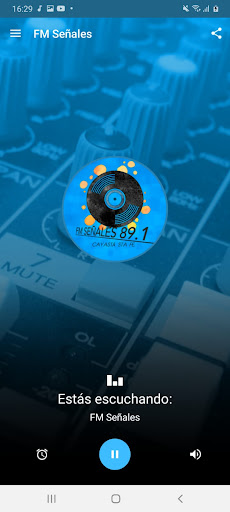 Android application FM Señales Cayastá screenshort