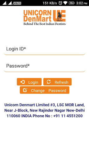 Android application My Unicorn screenshort
