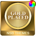 Gold Plated Thema für Xperia