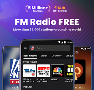 My Radio: AM FM Pадио Oнлайн 1.1.90.0422 APK + Мод (Unlimited money) за Android