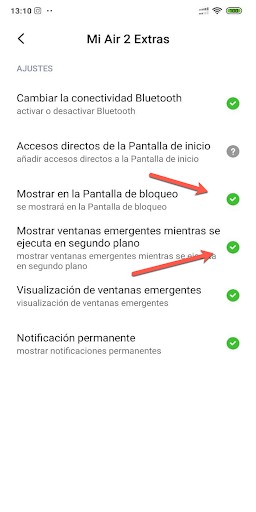 Mi Air 2 EXTRAS Screen 3