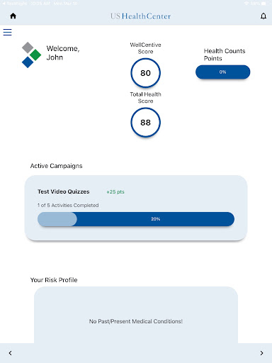 Personal Health Dashboard