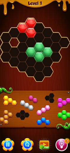 Hexa Puzzle Games that don't need wifi 4.0.0 screenshots 2