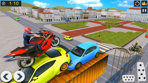 Mega Ramp GT Bike Stunt Games