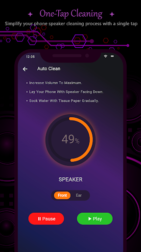 Speaker Cleaner - Remove Water Screen 3
