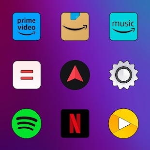 Color OS - Icon Pack Captura de pantalla