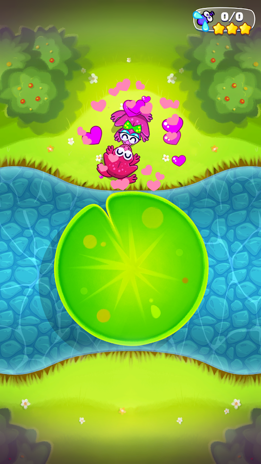 #2. Silly Pads - Ribbit Romance (Android) بواسطة: Ozuma