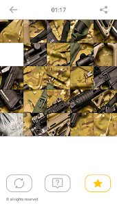 Jigsaw Weapon Mosaic Puzzles