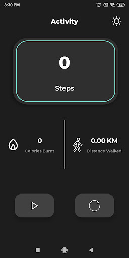 Android application Orimo - Compact Pedometer App screenshort