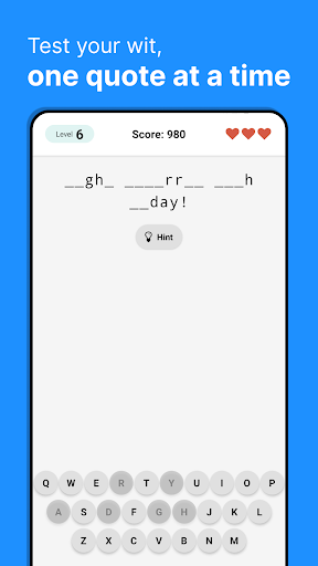 Quote Quest Word Puzzle Game