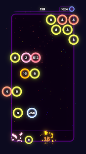 Neon Bubble Shooter 0.8 APK screenshots 4